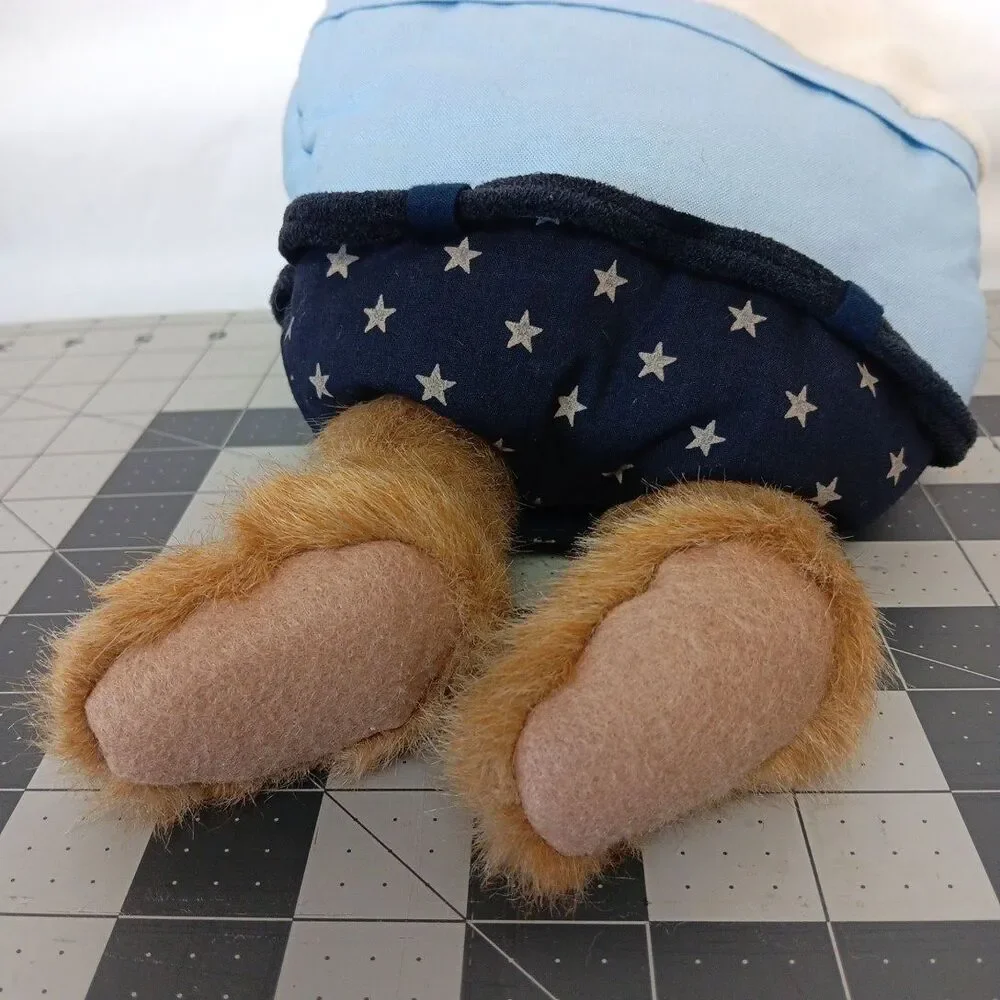 Boyds Bears Humpty Dumpty Brown Stuffed Teddy Plush